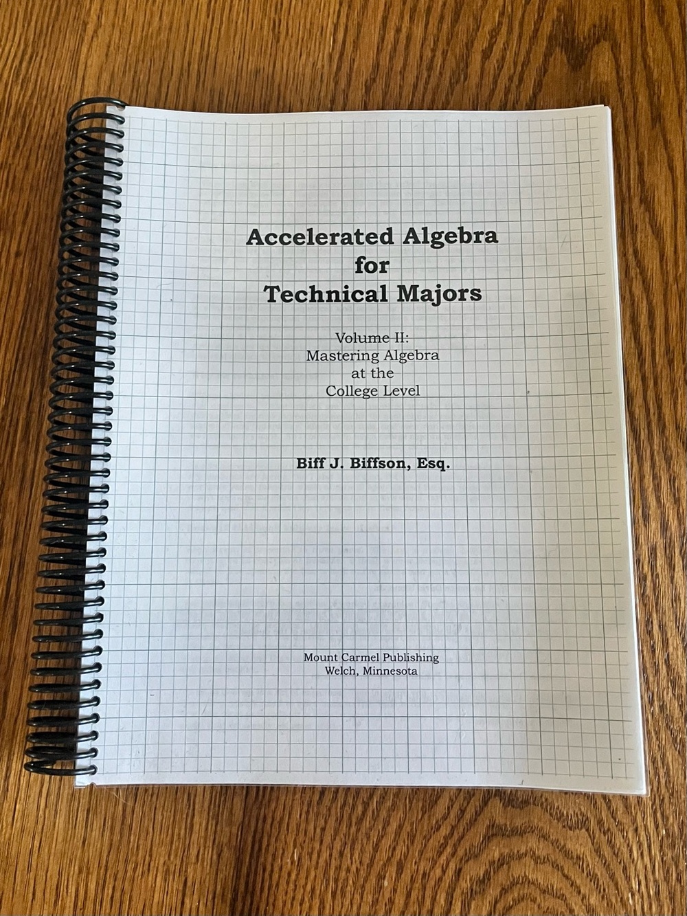 Accelerated Algebra for Technical Majors, Pt. 2
Mastering Algebra
College Level